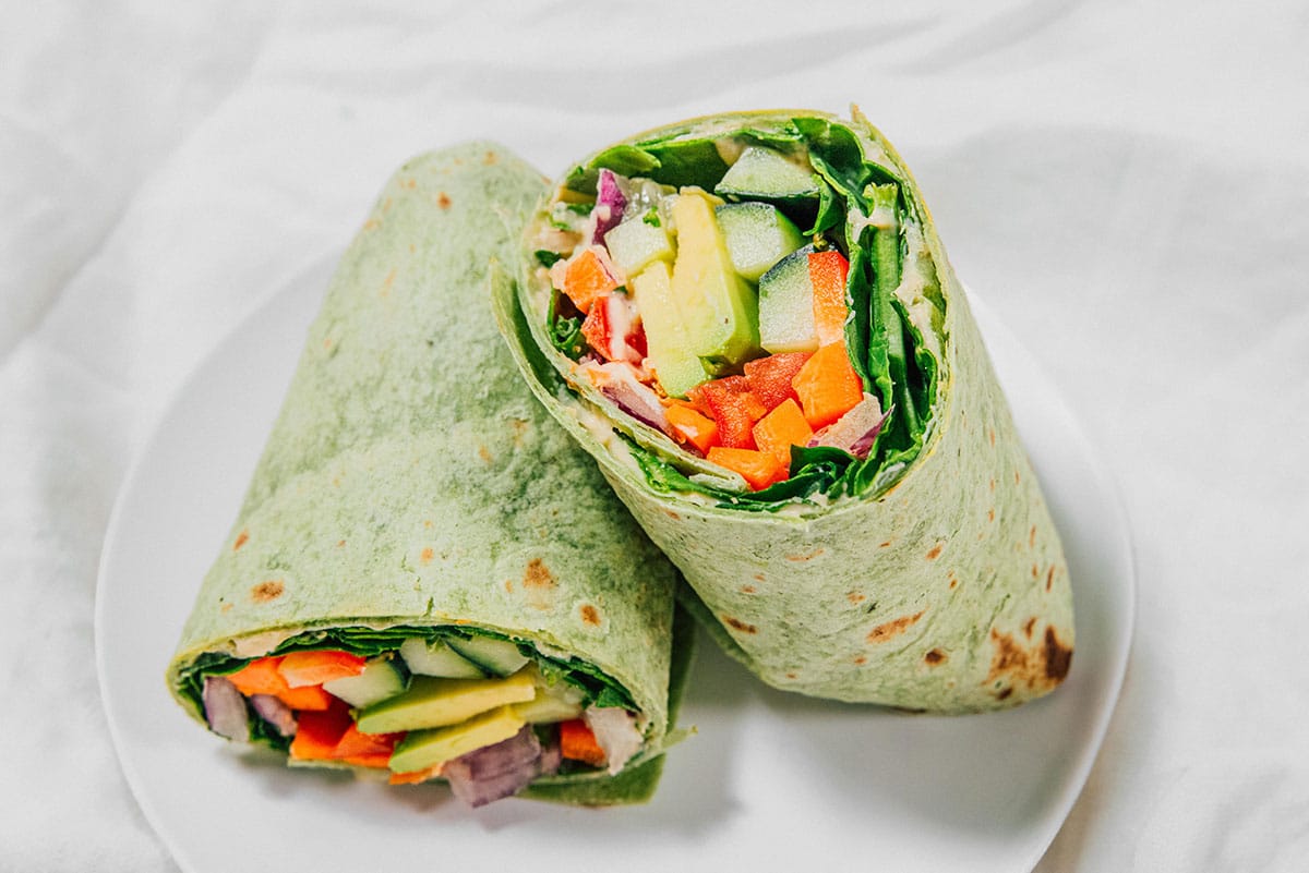 Easy and Delicious Veggie Wrap - Tastes Better From Scratch
