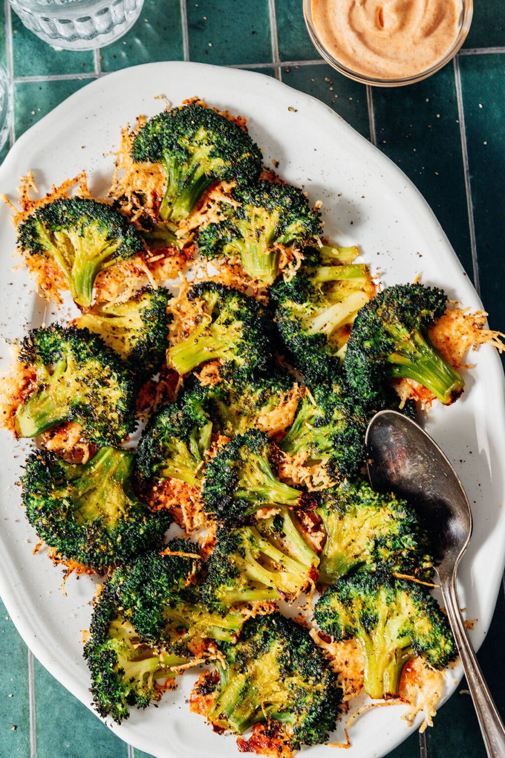 3-Ingredient Smashed Broccoli With Parmesan | Live Eat Learn