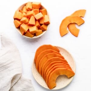 How to cut papaya.