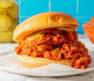 Vegan sloppy joes.