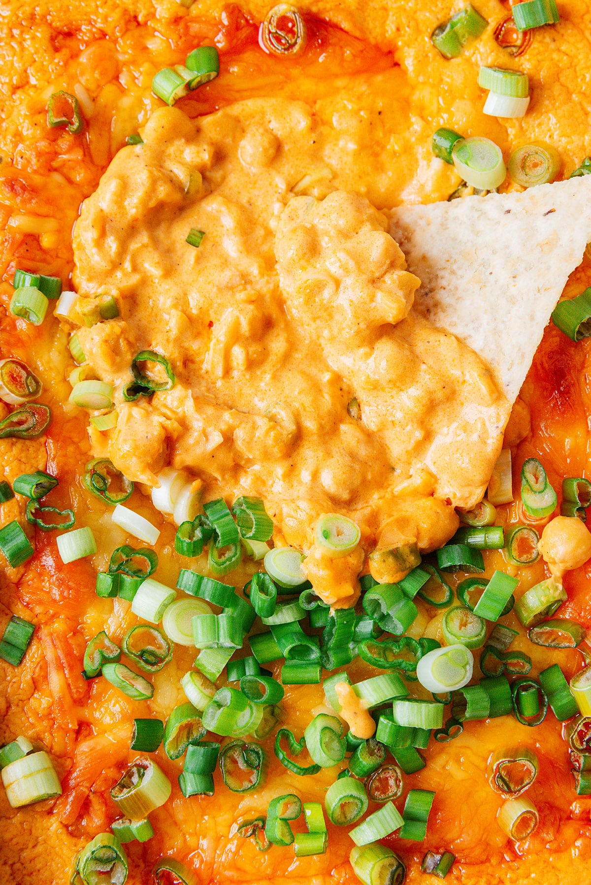 Creamy Buffalo Chickpea Dip (Vegetarian)