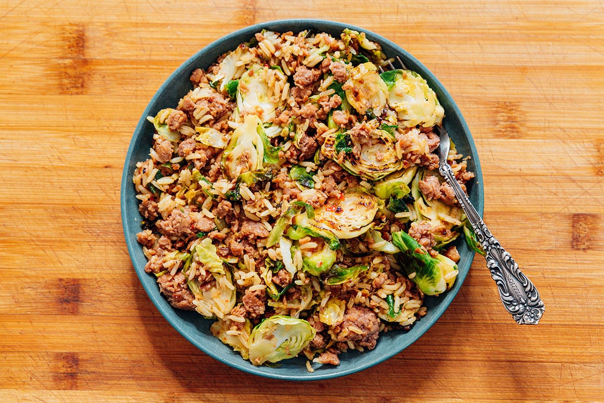 Beyond meat and Brussels sprout stir fry.