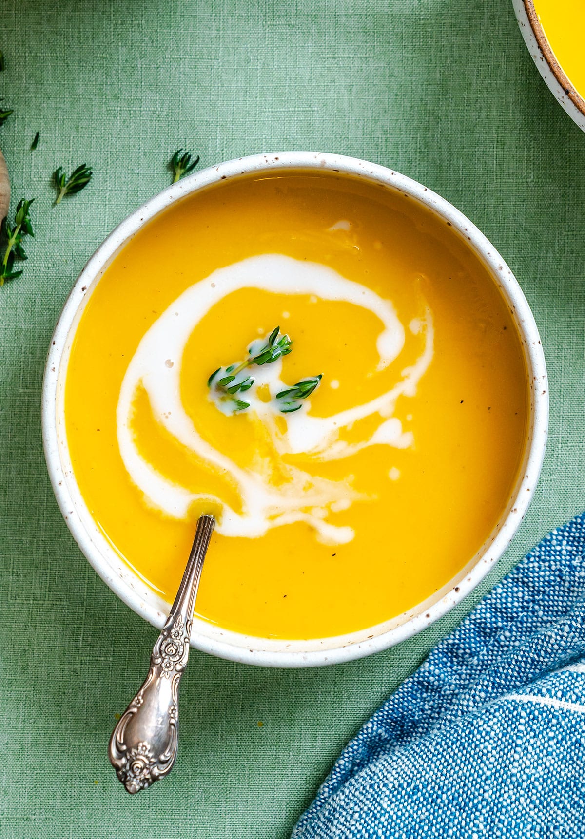 Easy Vegan Butternut Squash Soup (Slow Cooker or Stove)