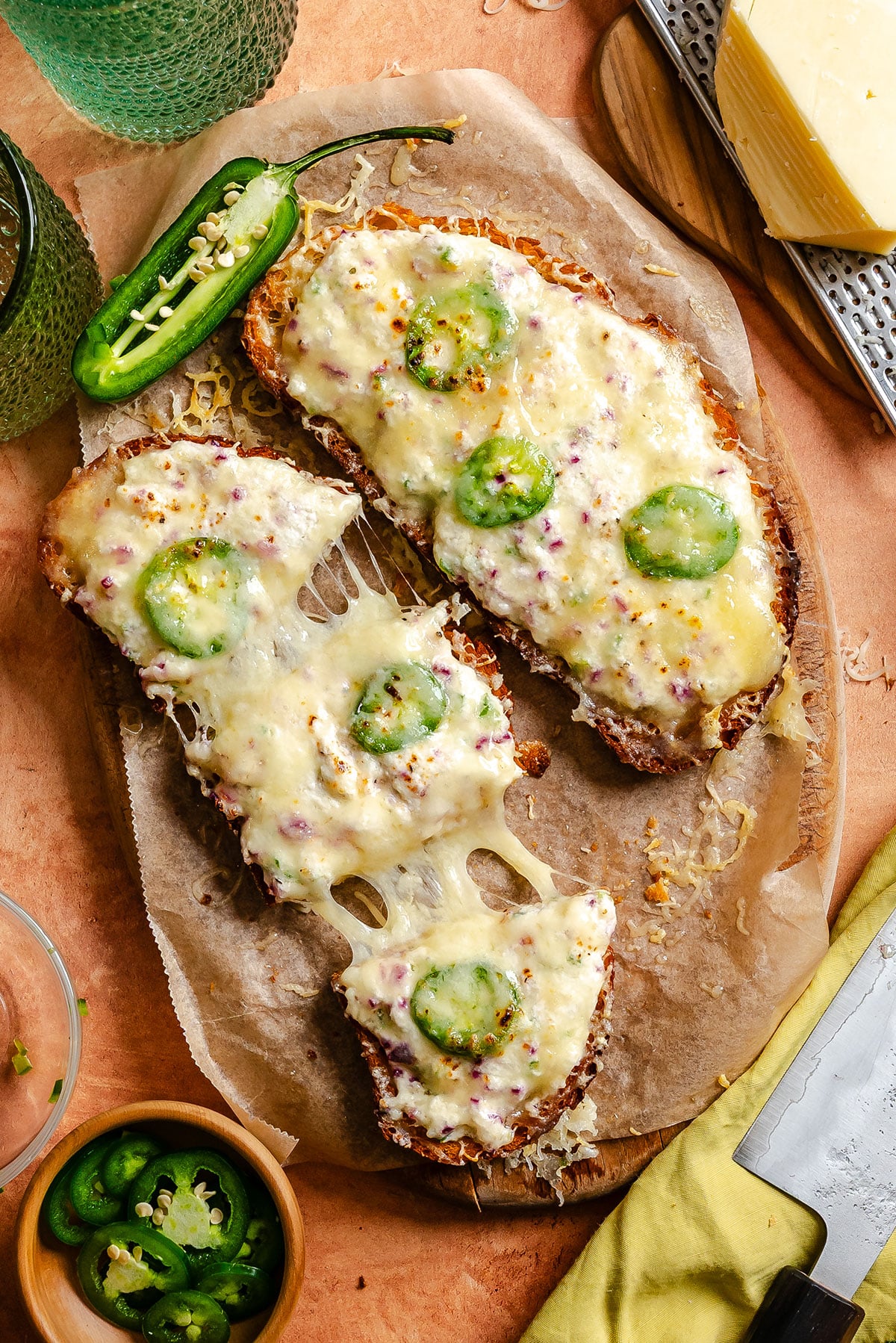 Viral Jalapeno Popper Cottage Cheese Toast