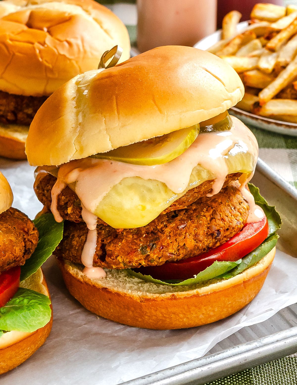 Easy Chickpea Burger Patties (No Egg!)